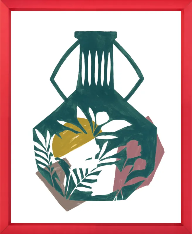 Vase Shapes by Cece Merkle for Artfully Walls