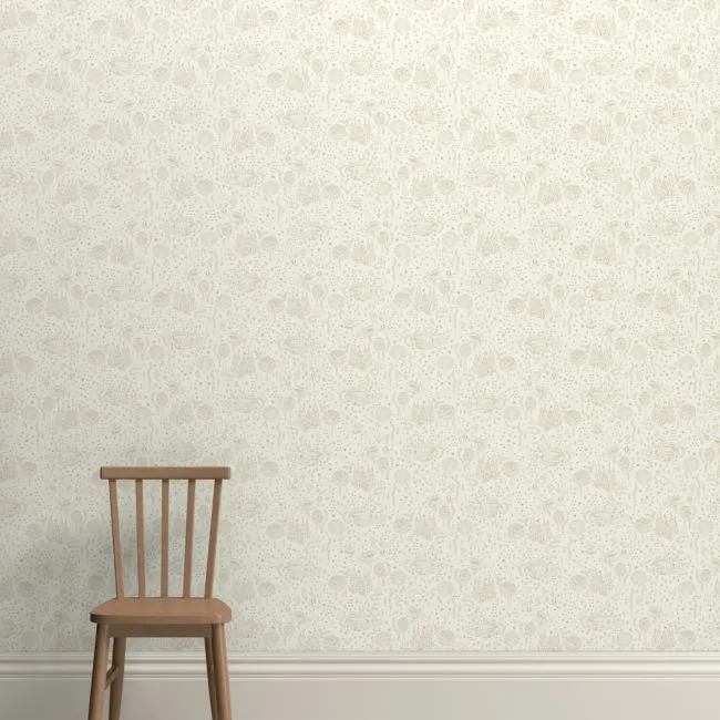 Enchanted Dreams Stone Tan Wallpaper