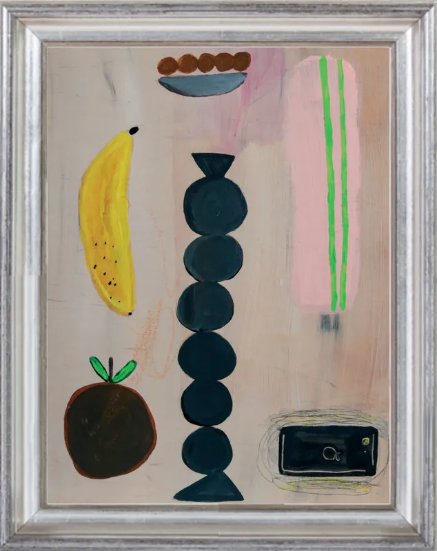 Still life with a phone vibration by Agata Królak for Artfully Walls