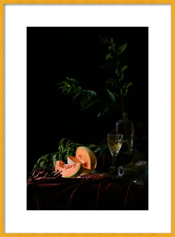 Cantaloupe by Dustin Halleck for Artfully Walls