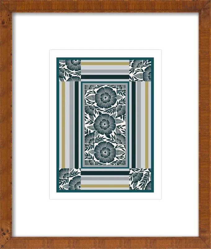 Botanical Frame 1 by Katharine Watson for Artfully Walls