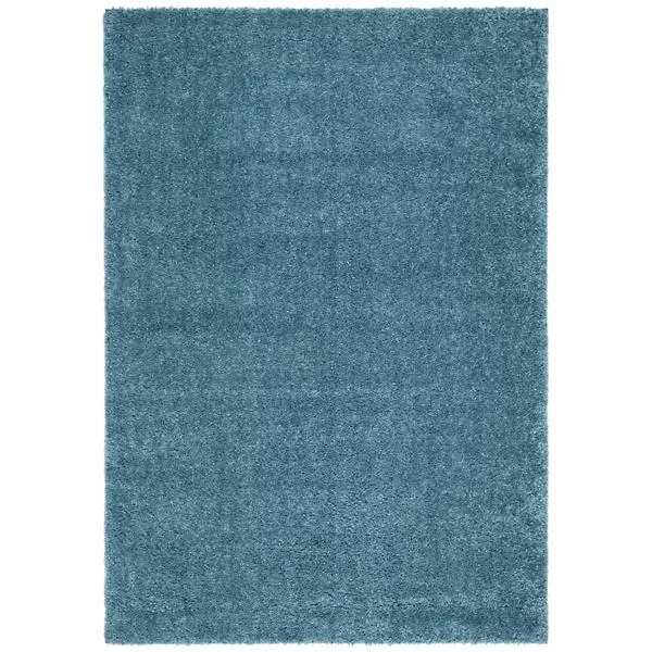 Autumn Loft Solid Shag Cool Area Rug
