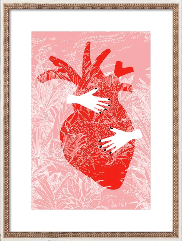 REFUGE ROSE by Claire Colin for Artfully Walls