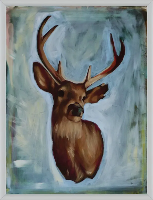 Deer  by Mary Sinner for Artfully Walls