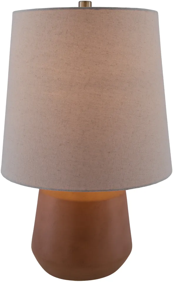 Divo  Painted 25"H x 13"W x 13"D Accent Table Lamp