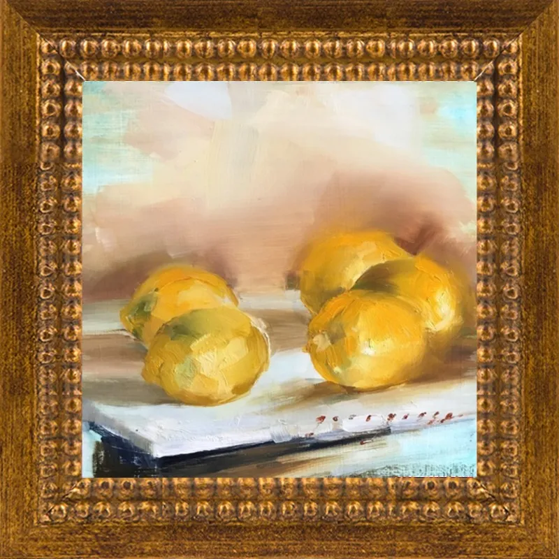 "Lemons" by Georgesse Gomez for Artfully Walls