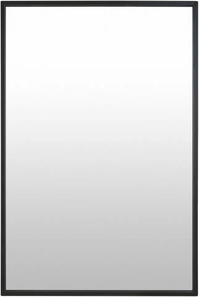 Carmen Black 36"H x 24"W x 1"D Accent Mirror