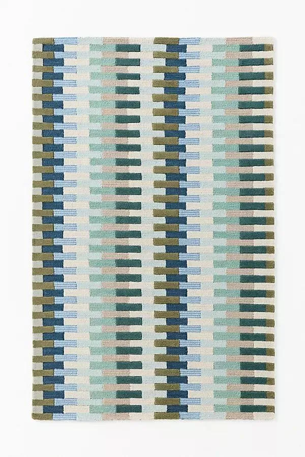 Acer Hand Tufted 100% Wool Geometric Rug