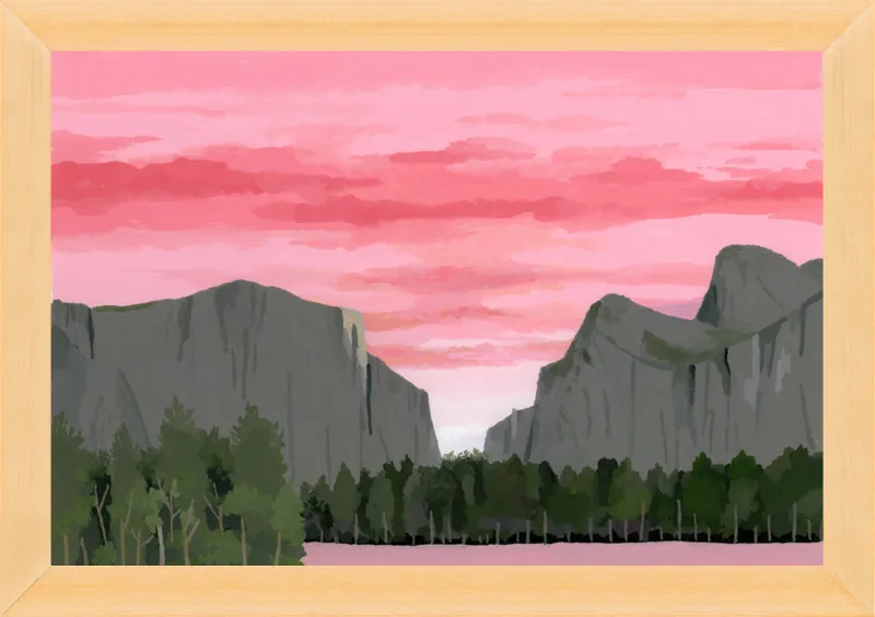 Dawn of Yosemite Park by Hiroyuki Izutsu for Artfully Walls