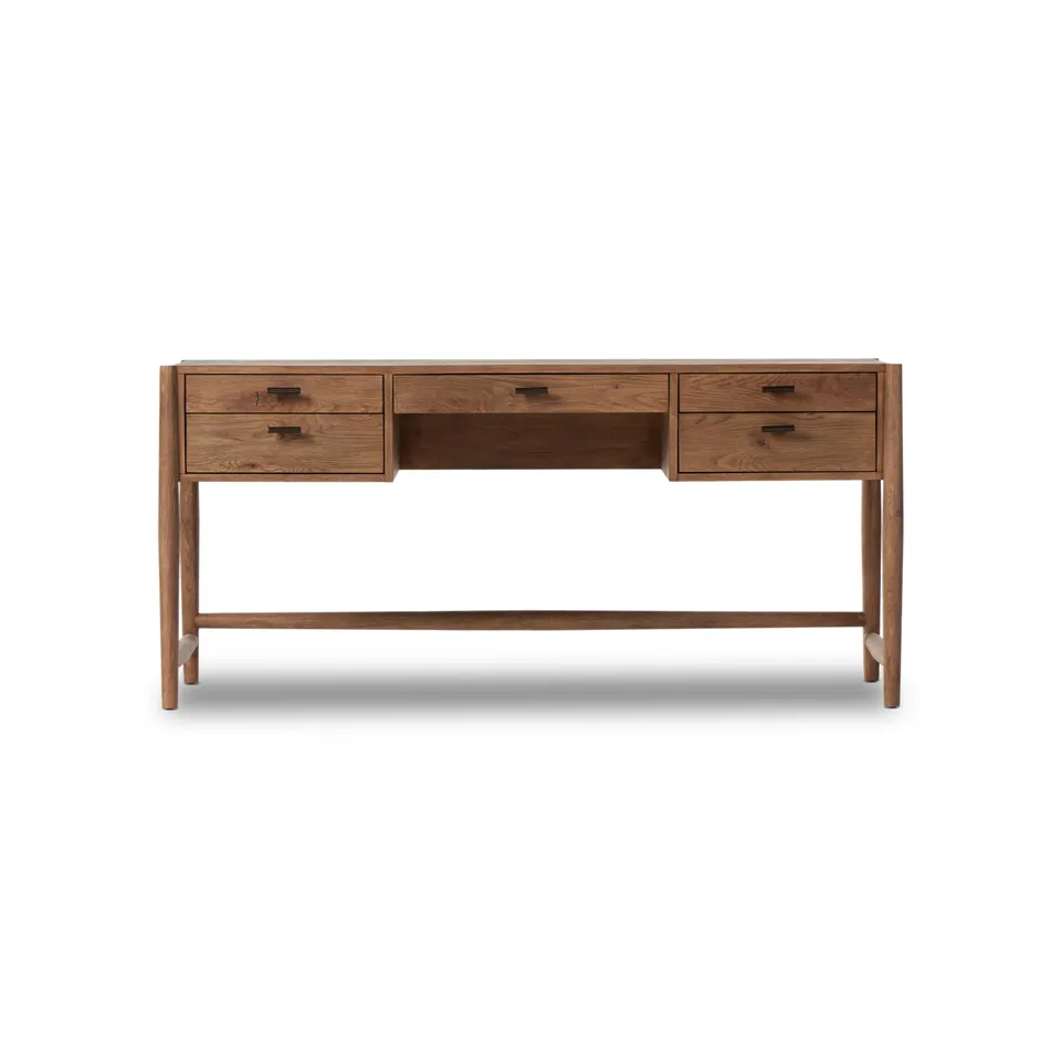 Glenview Desk-Weathered Oak