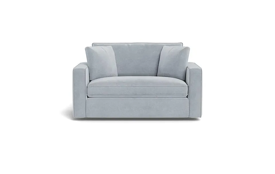 James Twin Sleeper Sofa with Contrast Piping