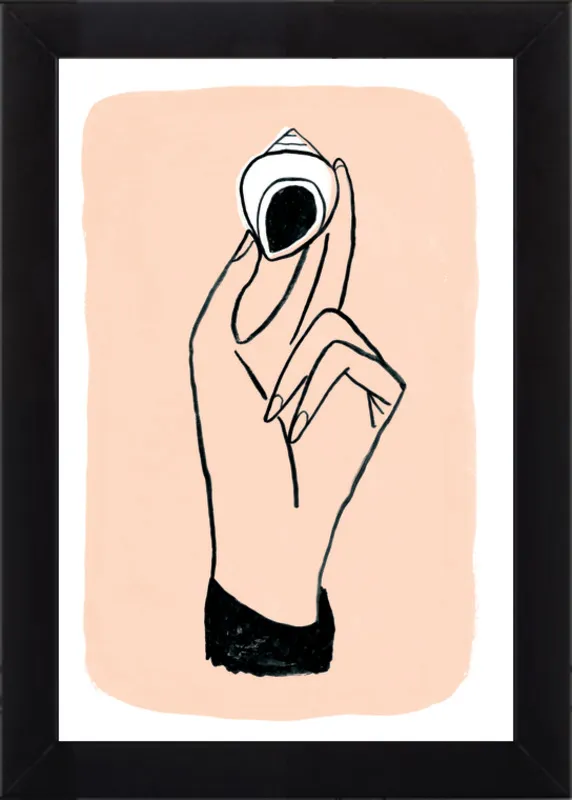 My Hand is My Face by Michael Doyle - Apartment On Belmont for Artfully Walls