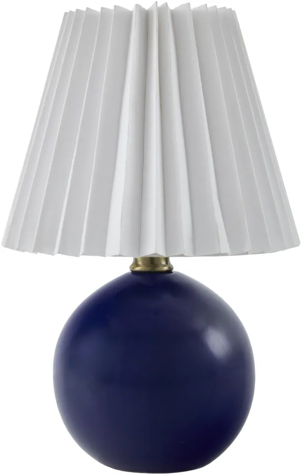 Ferez  Glazed 12"H x 8"W x 8"D Accent Table Lamp