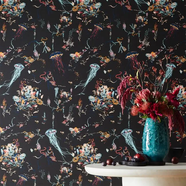 Palm Leaf Neutral Wallpaper