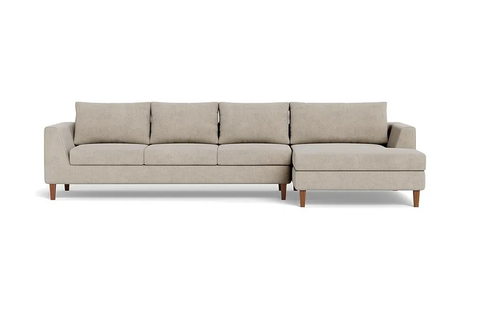 Asher 4-Seat Right Chaise Sectional