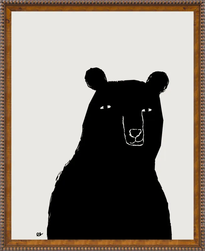 Benson the Bear by Rob Blackard for Artfully Walls