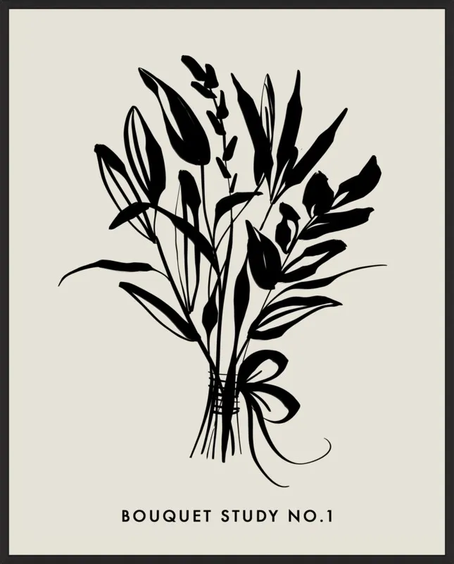 Bouquet Study No. 1  by Nancy Noreth for Artfully Walls