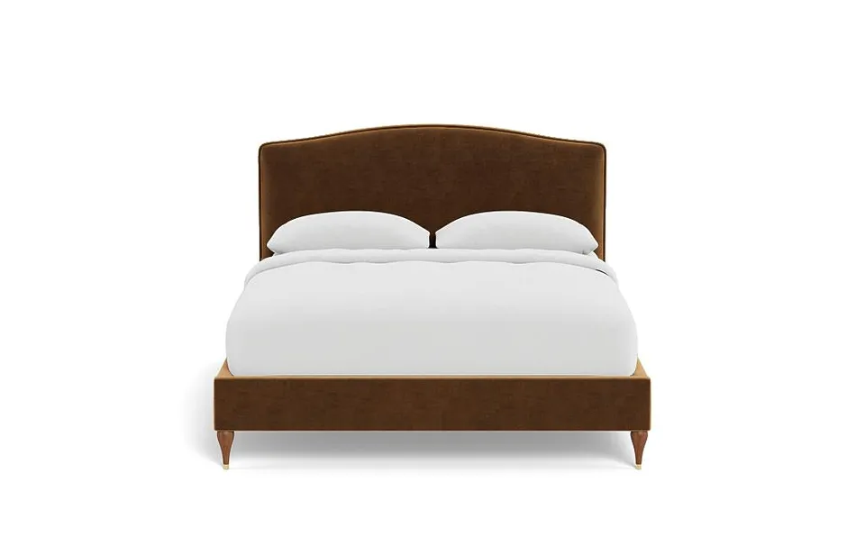 Celia Upholstered Bed with Contrast Piping