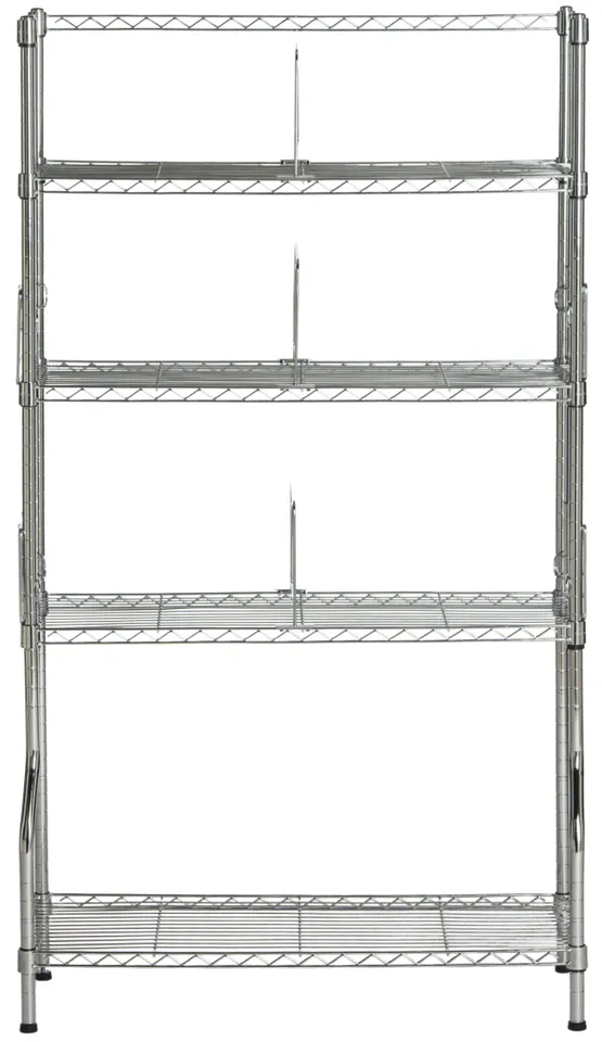 Fernand Wire Book Rack - Chrome