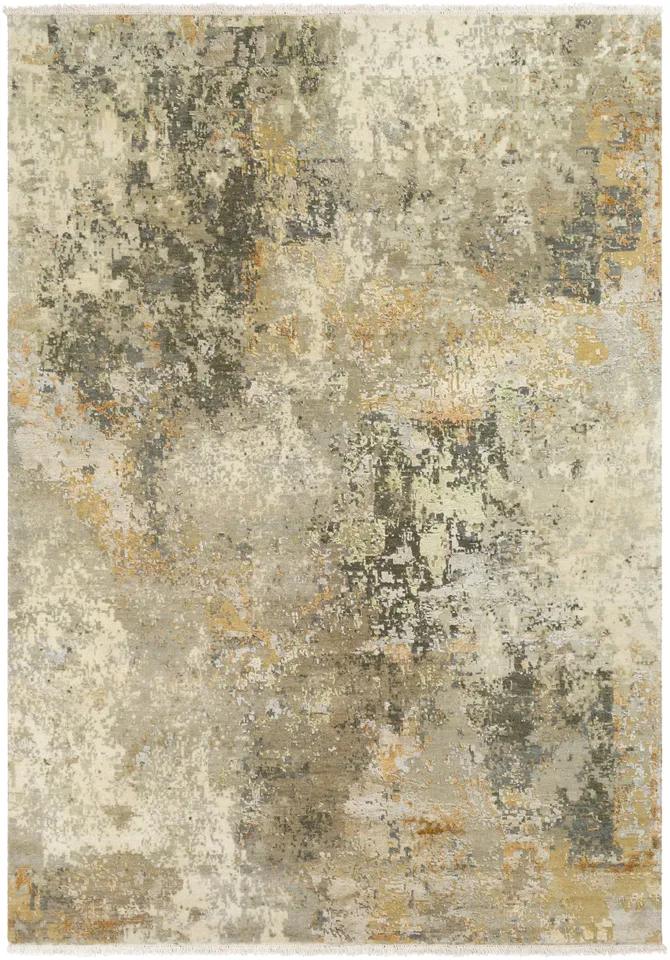 Colaba Beige Indoor 2' x 3' Handmade Rug