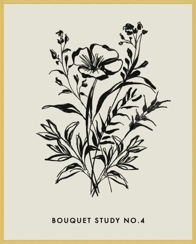 Bouquet Study No. 4 by Nancy Noreth for Artfully Walls