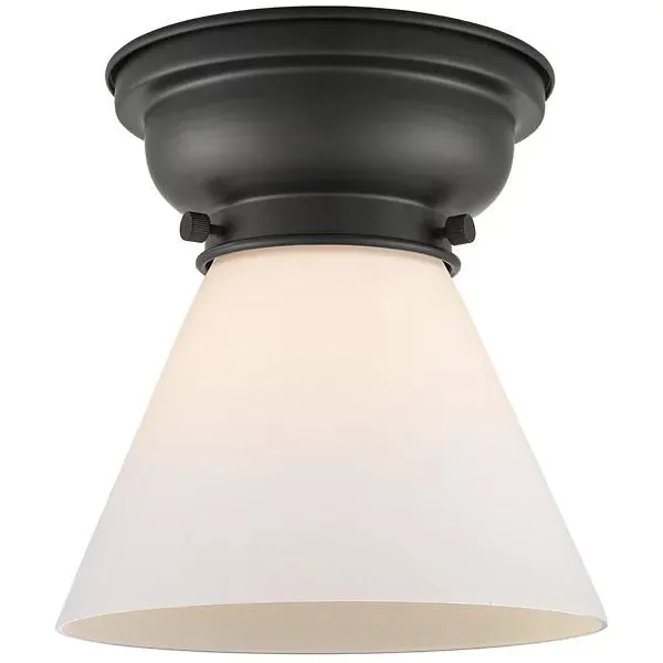 Zachary Glass Flushmount