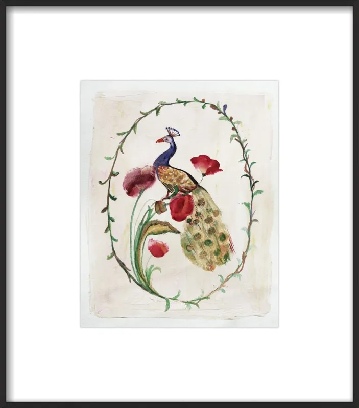 Peacock by Ruti Shaashua for Artfully Walls
