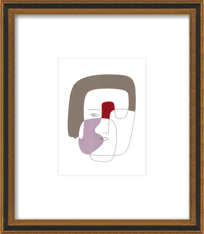 September Blue - Version 02 by Femke Colaris for Artfully Walls