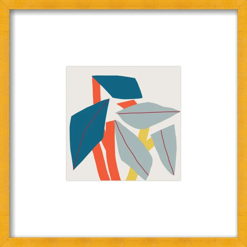 Colourful leaves by Jessica Nielsen for Artfully Walls