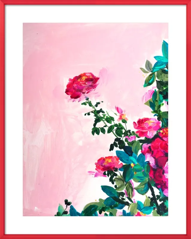 Rose Garden I by Christine Lindstrom for Artfully Walls