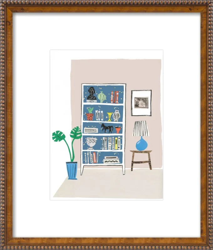 Shelfie by Danielle Kroll for Artfully Walls