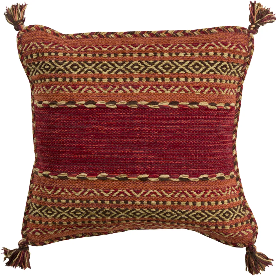 Trenza TZ-003 22"L x 22"W Down Filled Pillow