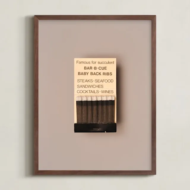 Famous Food Black Limited Edition Fine Art Print