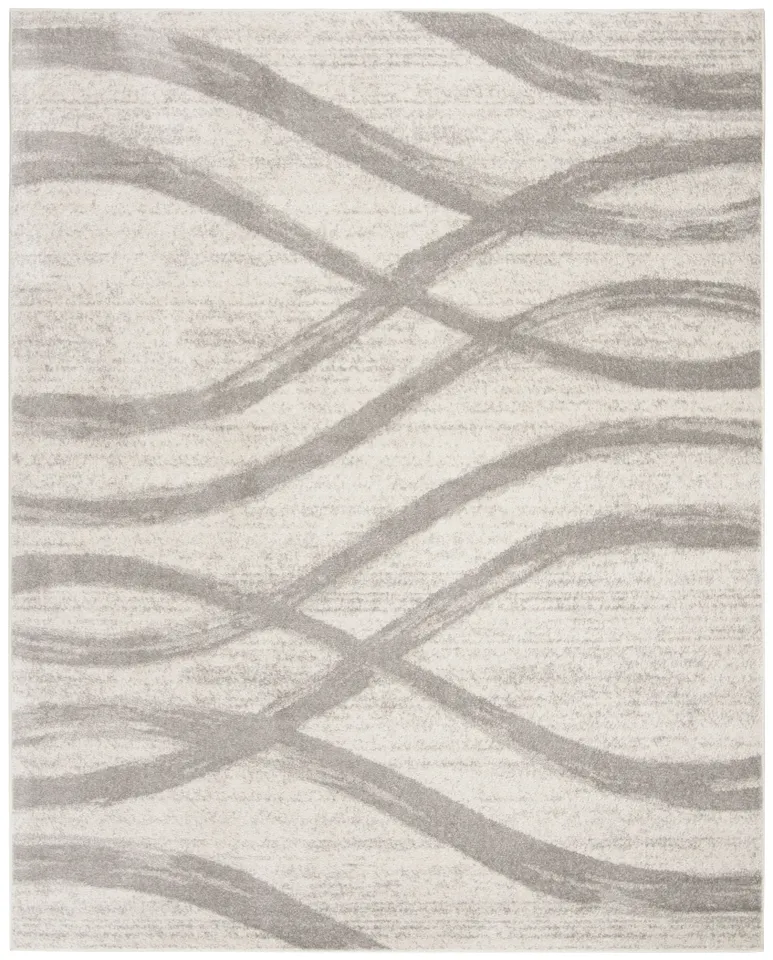 Arlo Home Woven Area Rug, ADR125C, Cream/Grey,  8' X 10'