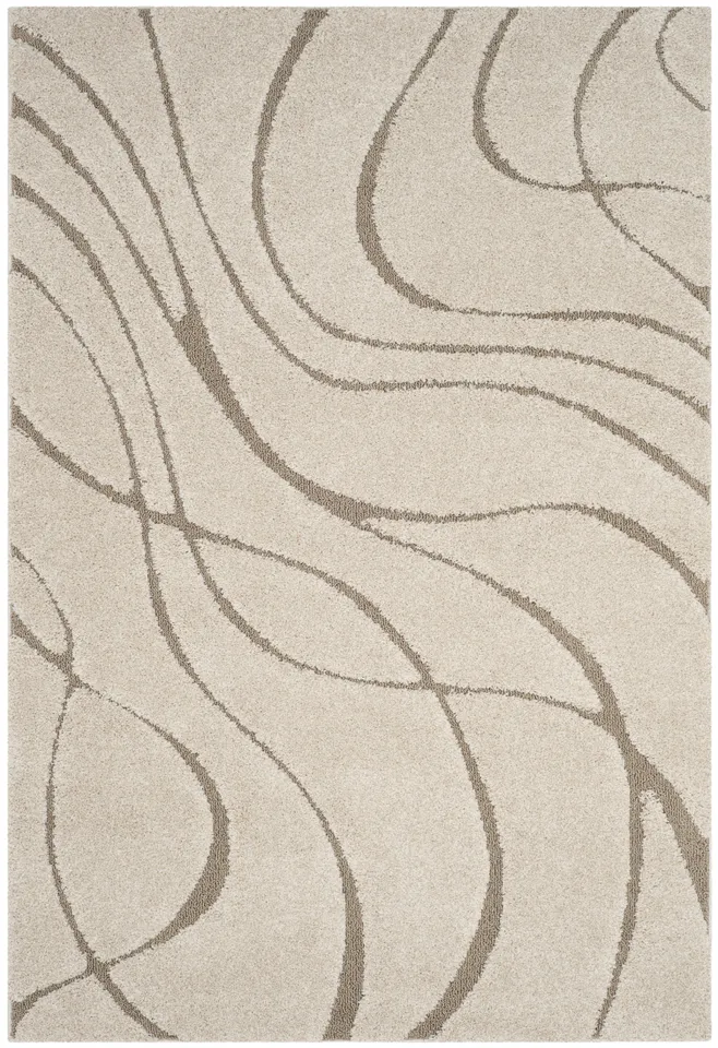 Arlo Home Woven Area Rug, SG471-1113, Cream/Beige,  8' X 10'