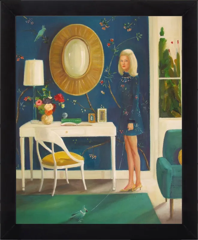 The Invisible Nature of Tansy Fairchild by Janet Hill for Artfully Walls