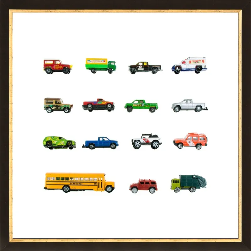 Vintage Toy Trucks by Jennifer Steen Booher for Artfully Walls