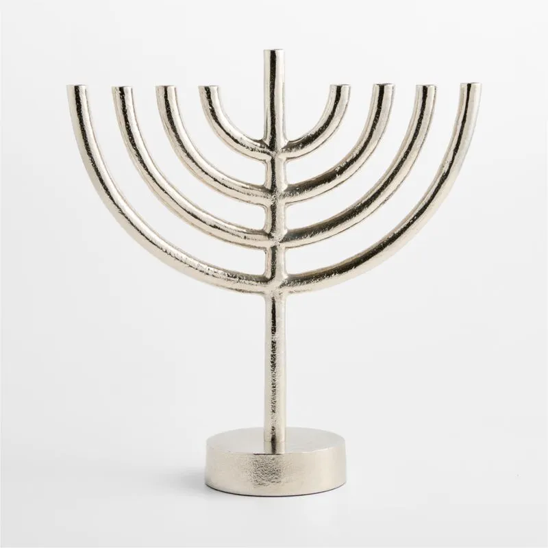 Orion Silver Hanukkah Menorah