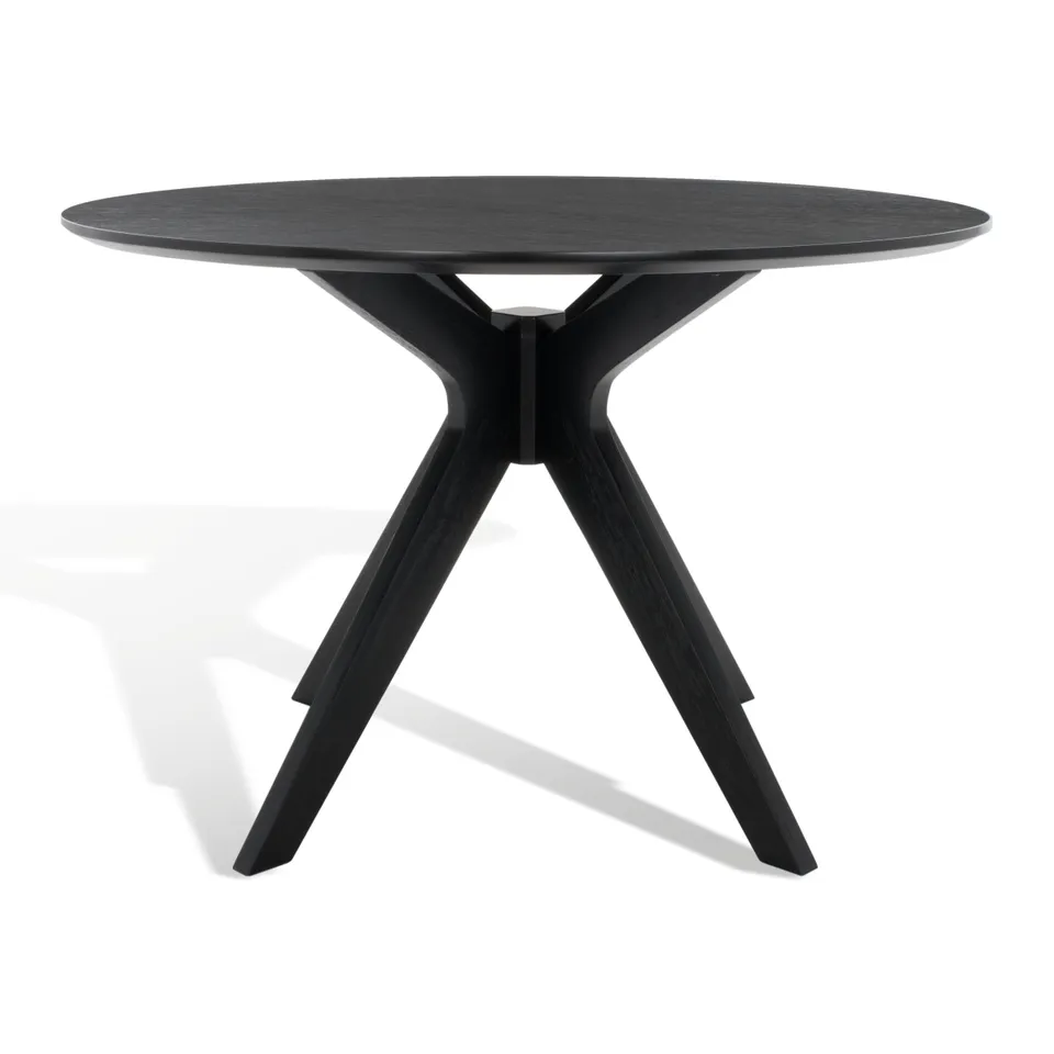 Carolee 46" Round Dining Table - Black
