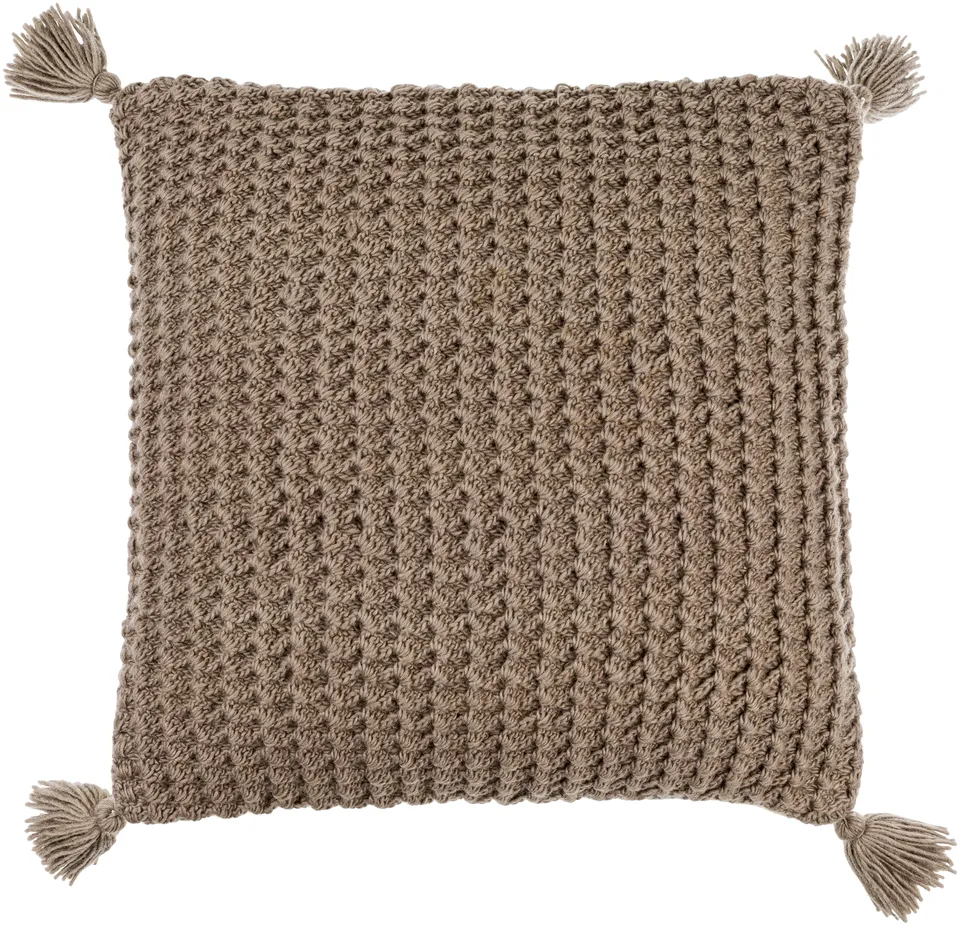 Makrome MKO-016 18"L x 18"W Polyester Filled Pillow