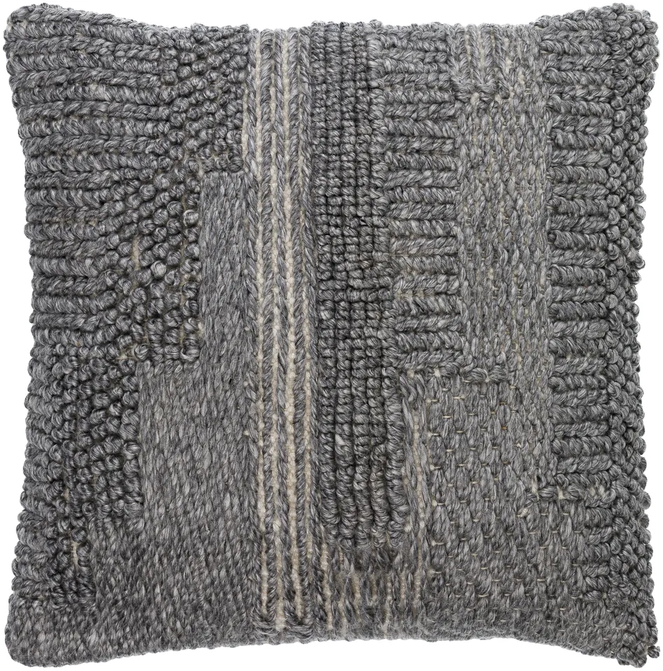 Gabon GBN-001 22"L x 22"W Polyester Filled Pillow