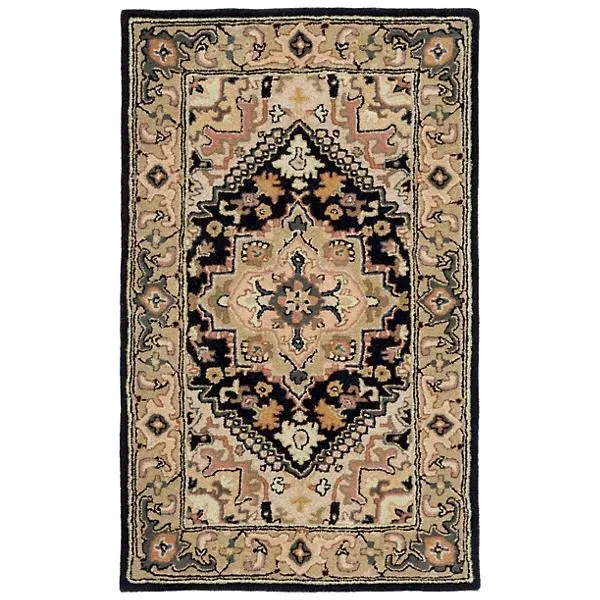 Heritage Row Heriz Medallion Area Rug