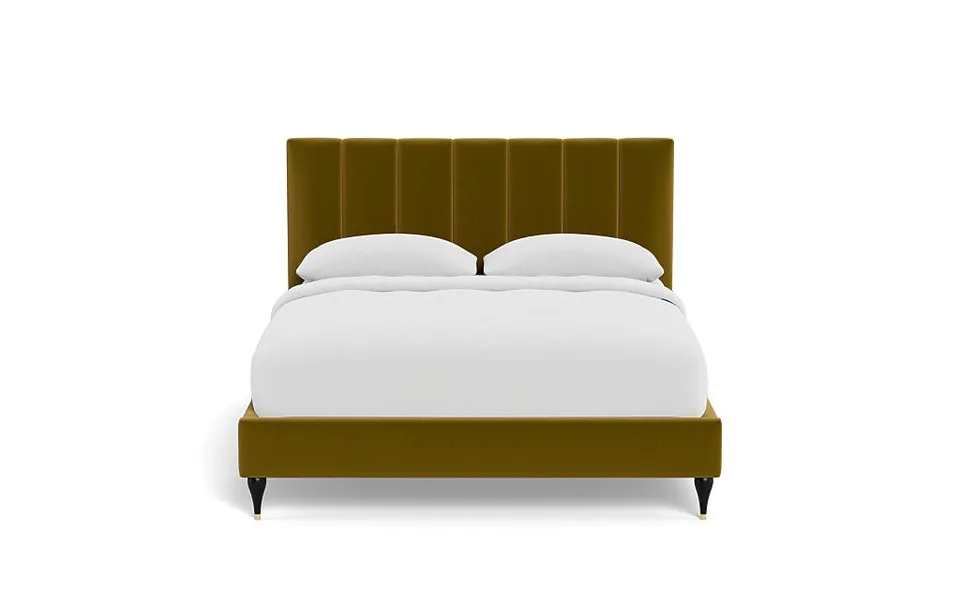 Lowen Upholstered Bed with Tufting Option