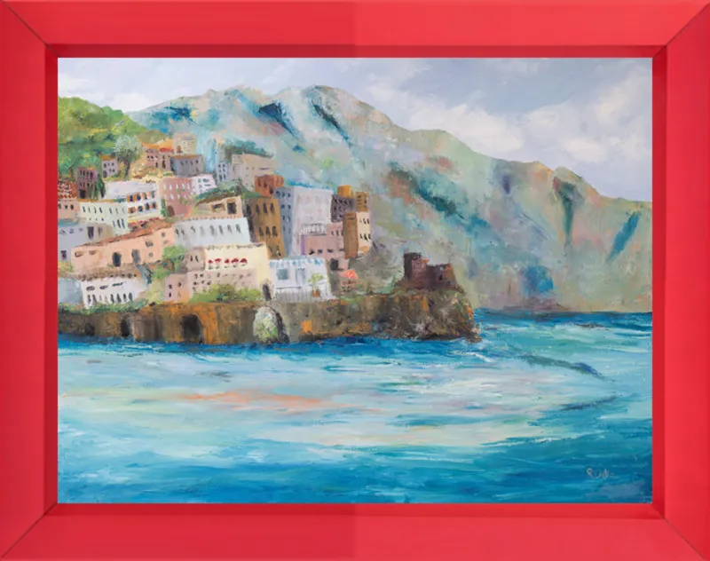 Amalfi Coast by Renee A Ortiz for Artfully Walls
