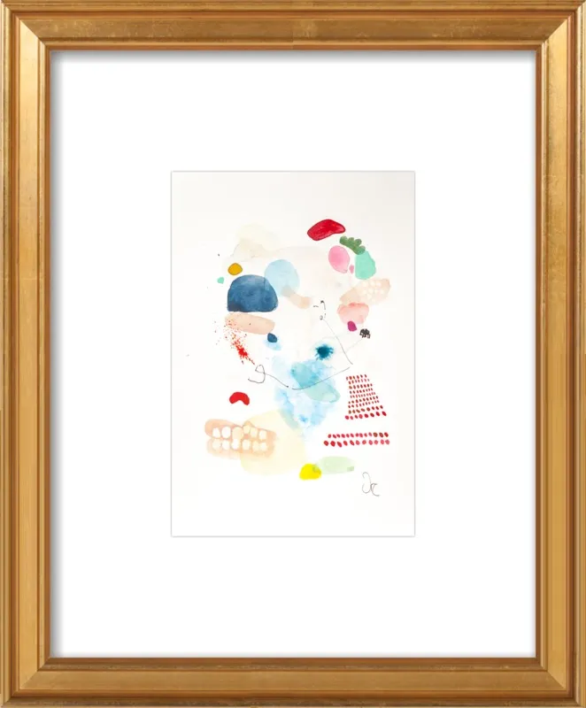 Red diamonds by Victoria Gonzalez for Artfully Walls
