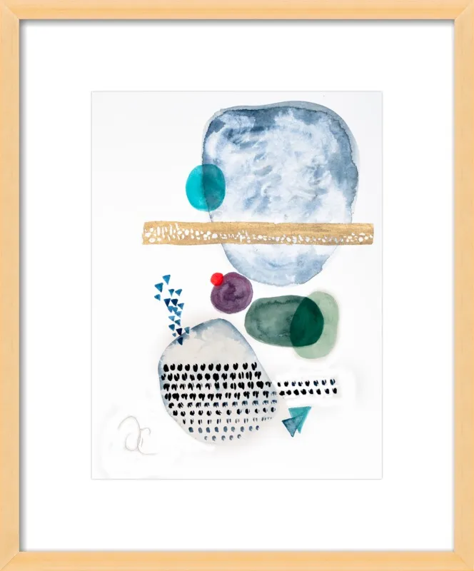 Under the sea by Victoria Gonzalez for Artfully Walls