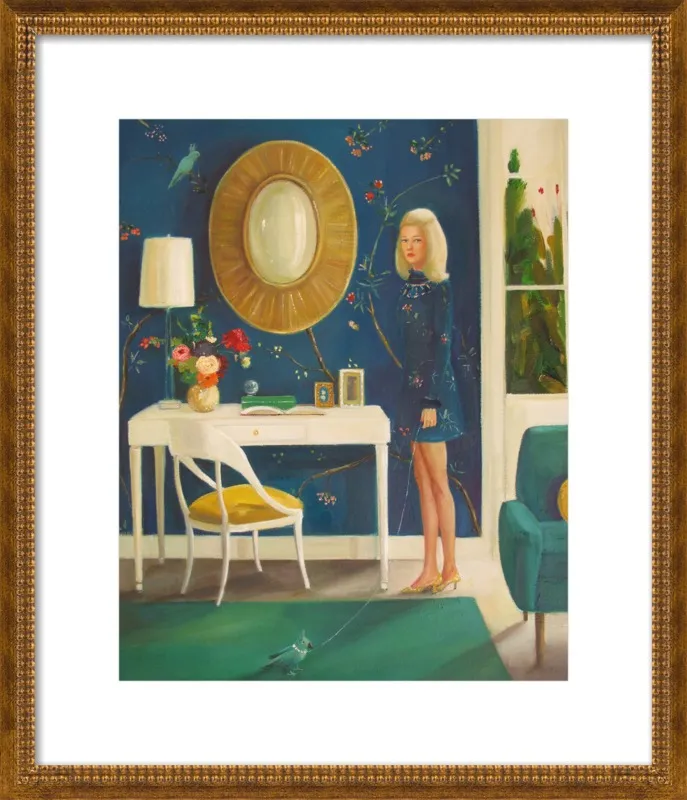 The Invisible Nature of Tansy Fairchild by Janet Hill for Artfully Walls