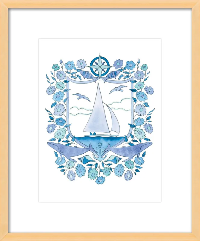 Setting Sail by Rachel Rogers for Artfully Walls