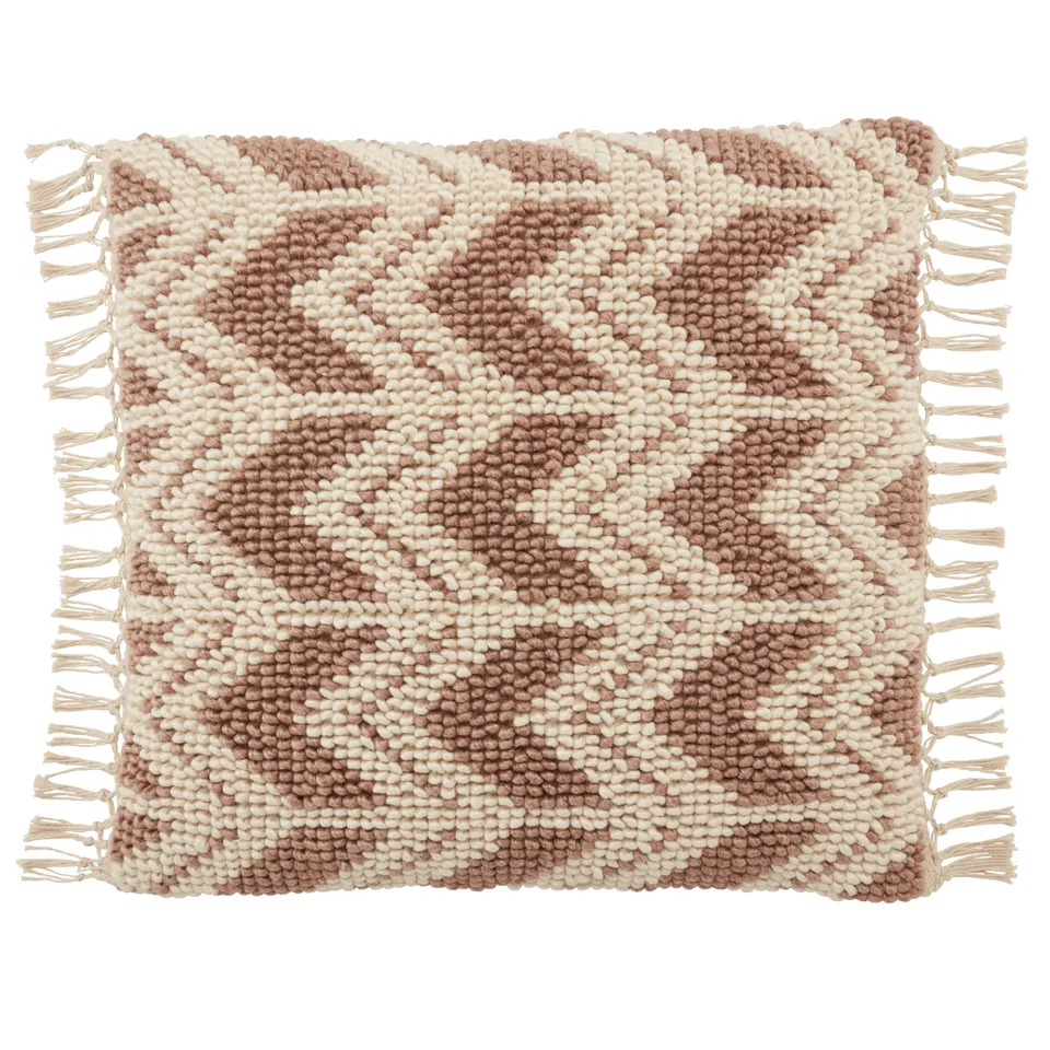 Design (US) Mauve Ivory 22"X22" Pillow