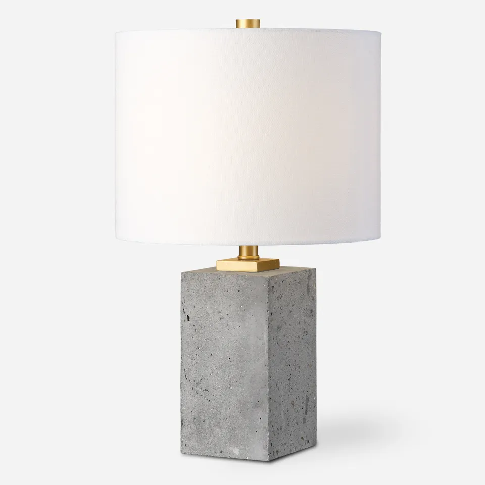 Drexel Concrete Block Lamp